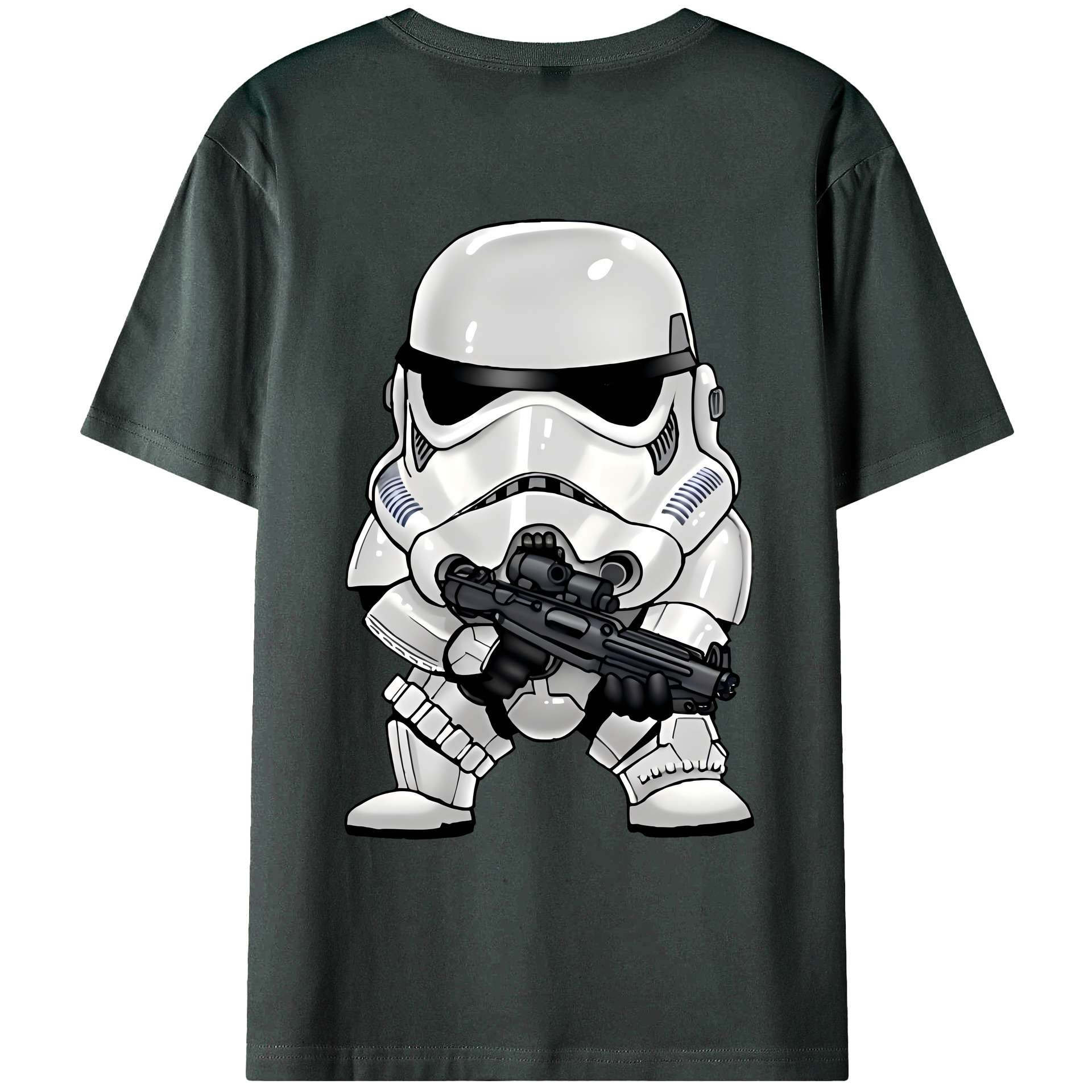 （画像用） スター・ウォーズ Star Wars 綿100％ メンズ半袖Tシャツ（バックプリント） 通気性